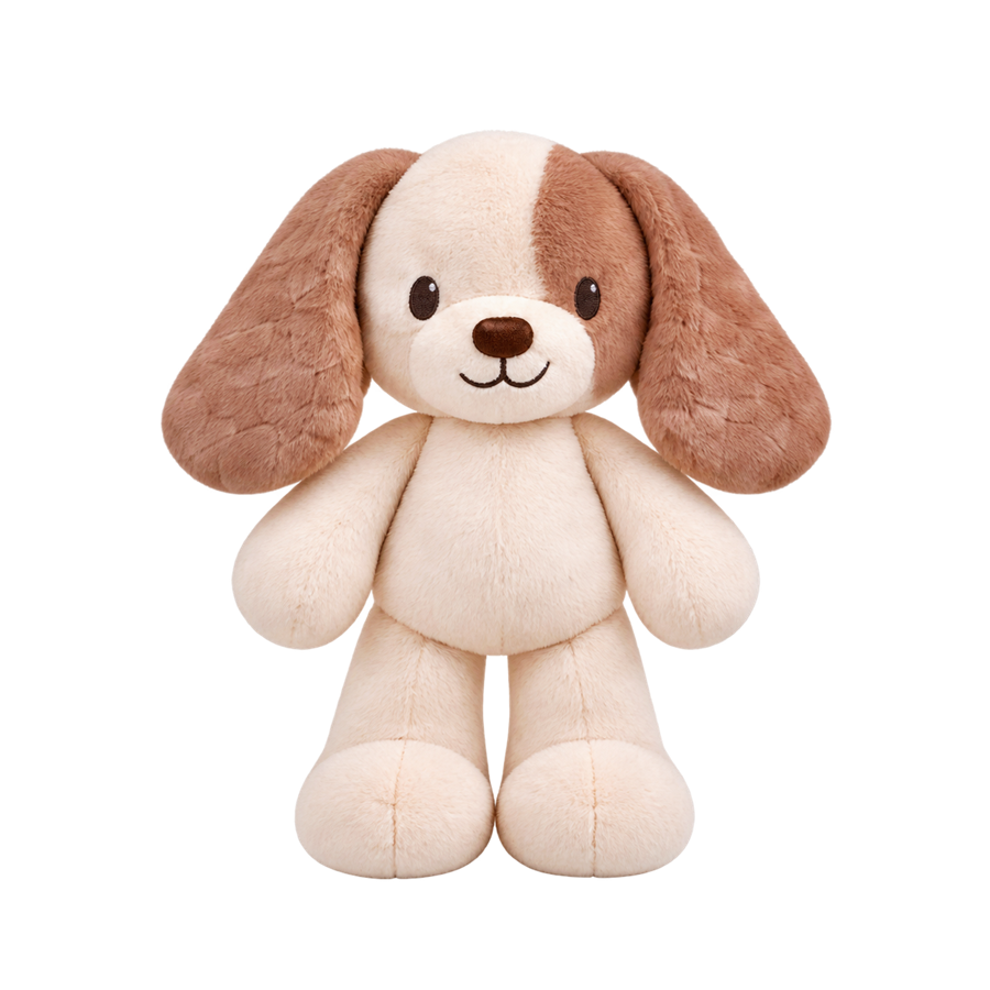 Render ilustrativo del perro